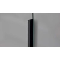 Interliving Schlafzimmer Serie 1210 – Kleiderschrank Seidengrau & Basalt - sechs Türen, Breite ca. 299 cm