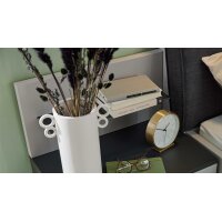Interliving Schlafzimmer Serie 1207 – Paneel links, Breite ca. 46 cm - Satingrau