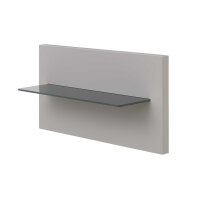 Interliving Schlafzimmer Serie 1207 – Paneel links, Breite ca. 46 cm - Satingrau