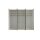 Interliving Schlafzimmer Serie 1210 – Kleiderschrank Taupe & Balkeneiche - sechs Türen, Breite ca. 299 cm