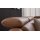 Interliving Sofa Serie 4461 - Ecksofa haselnussfarbenes Leder Evita & schwarze Aluminiumfüße - Stellfläche ca. 292 x 244 cm
