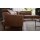 Interliving Sofa Serie 4461 - Ecksofa haselnussfarbenes Leder Evita & schwarze Aluminiumfüße - Stellfläche ca. 292 x 244 cm