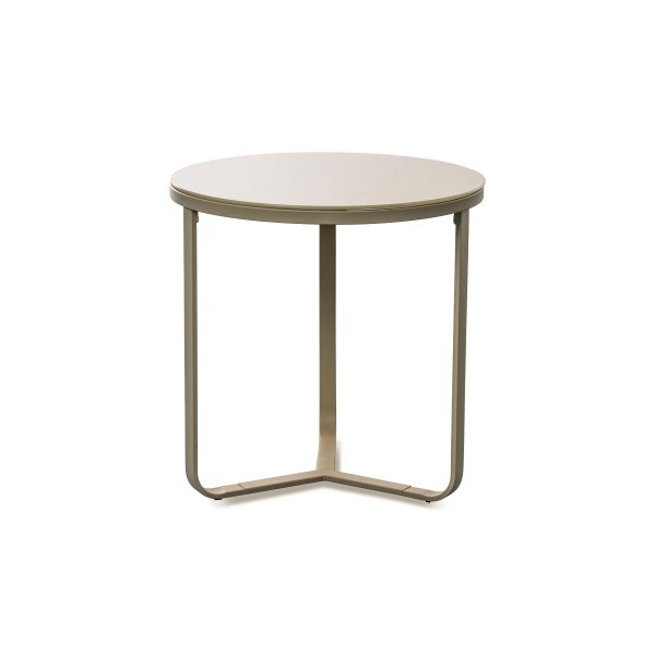 Couchtisch Boston 1 Cremeweiße - Durchmesser ca. 50 cm