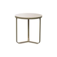 Couchtisch Boston 1 Cremeweiße - Durchmesser ca. 50 cm