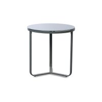 Couchtisch Boston 1 Grau - Durchmesser ca. 50 cm