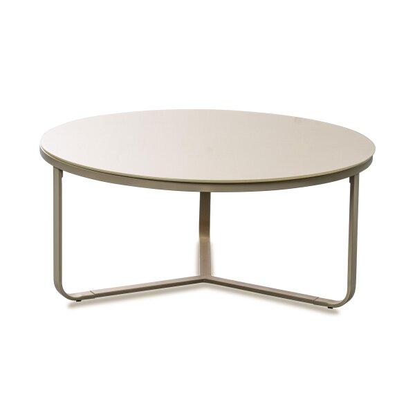 Couchtisch Boston 2 Cremeweiße - Durchmesser ca. 80 cm