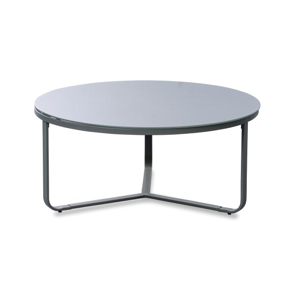 Couchtisch Boston 2 Grau - Durchmesser ca. 80 cm