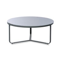 Couchtisch Boston 2 Grau - Durchmesser ca. 80 cm