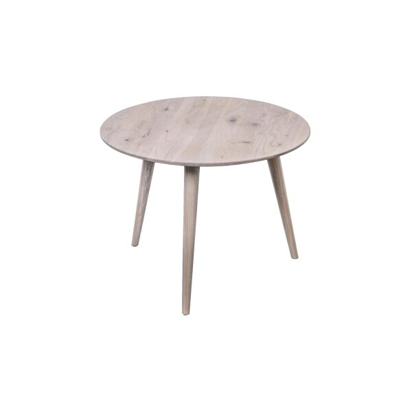 Couchtisch Oslo 2 Wildeiche - Durchmesser ca. 60 cm