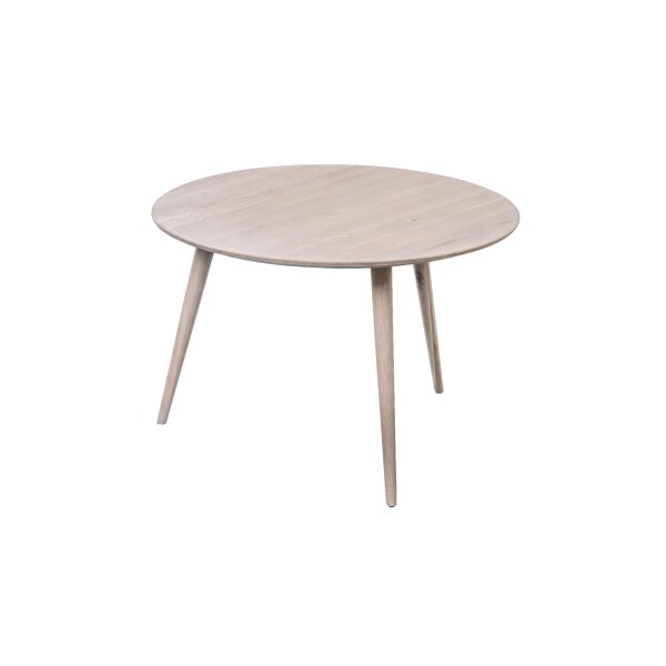 Couchtisch Oslo 3 Wildeiche - Durchmesser ca. 75 cm