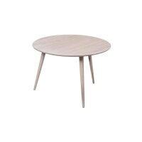 Couchtisch Oslo 3 Wildeiche - Durchmesser ca. 75 cm