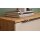 Interliving Wohnzimmer Serie 2032 - Sideboard mit Regalkombination Sandbeige & Risseiche - Länge ca. 210 cm