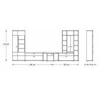 Interliving Wohnzimmer Serie2110 - Eck-Wohnlösung...