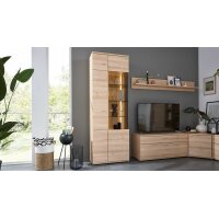 Interliving Wohnzimmer Serie2110 - Eck-Wohnlösung Naturbuche - Stellfläche ca. 287 x 277 cm