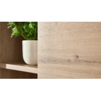 Interliving Wohnzimmer Serie 2110 - Wohnwand Alteiche - Breite ca. 345 cm
