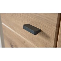 Interliving Wohnzimmer Serie 2110 - Wohnwand Alteiche - Breite ca. 345 cm