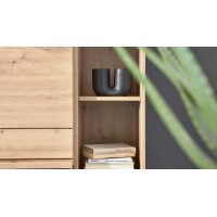 Interliving Wohnzimmer Serie 2110 - Wohnwand Alteiche - Breite ca. 345 cm