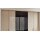 Interliving Kleiderschrank Serie 1205 – Passepartoutrahmen Kieselgrau - für ca. 300 cm Breite