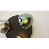 Interliving Leuchten Serie 9350 - Deckenlampe Glas in...