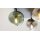Interliving Leuchten Serie 9350 - Deckenlampe Glas in Amber, Grün & Rauch - Durchmesser ca. 39 cm