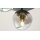 Interliving Leuchten Serie 9350 - Deckenlampe Glas in Amber, Grün & Rauch - Durchmesser ca. 39 cm