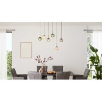 Interliving Leuchten Serie 9350 - Hängelampe Glas in...