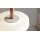 Interliving Leuchten Serie 9351 - Hängelampe warmgraues & kaffeefarbenes Metall - drei Lampenschirme