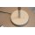 Interliving Leuchten Serie 9351 - Tischlampe warmgraues & kaffeefarbenes Metall - Höhe ca. 35 cm
