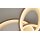Interliving Leuchten Serie 9353 - Deckenlampe warmgraues & kaffeefarbenes Metall - ca. 69 x 60 cm