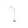 Interliving Leuchten Serie 9352 - Stehlampe mit zwei Flexarmen warmgraues & kaffeefarbenes Metall - Höhe ca. 160 cm