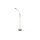 Interliving Leuchten Serie 9352 - Stehlampe mit Flexarm warmgraues & kaffeefarbenes Metall - Höhe ca. 145 cm