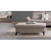 Interliving Sofa Serie 4400 - XXL-Hocker platingrauer...