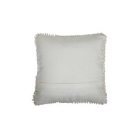 Interliving Kissenhülle Serie 9115 wollweißes Mischgewebe - ca. 45 x 45 cm
