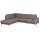 COMFORT SMART Lexi - Ecksofa Salt n pepper multi Bezug – Stellfläche ca. 201 x 169 cm