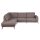 COMFORT SMART Lexi - Ecksofa Salt n pepper multi Bezug – Stellfläche ca. 201 x 169 cm
