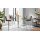 Interliving Esszimmer Serie 5122 – Bargruppe mit vier Stühlen graues Glas, Stoffbezüge & Edelstahl - fünfteilig