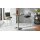 Interliving Esszimmer Serie 5122 – Bargruppe mit vier Stühlen graues Glas, Stoffbezüge & Edelstahl - fünfteilig