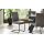 Interliving Esszimmer Serie 5122 – Essgruppen mit Schwingstühlen schwarzes Glas & Metall - ca. 160 x 90 cm