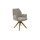 Interliving Esszimmer Serie 5102 – Essgruppe im Skandi-Style Eiche Bianco & leinenfarbener Jacquard Lodge L07 - siebenteilig
