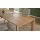 Interliving Esszimmer Serie 5102 – Essgruppe im Skandi-Style Eiche Bianco & leinenfarbener Jacquard Lodge L07 - siebenteilig
