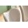 Interliving Esszimmer Serie 5115 - Essgruppe mit heller Polsterung beiger Webstoff Shout 05, mandelfarbener Bezug Gaucho 02, anthrazitfarbenes Metall & astige Eiche
