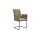 Interliving Esszimmer Serie 5104 – Essgruppe mit Ausziehtisch farngrüne Mikrofaser Fern, dunkelgraue Tischplatte Industrial & schwarzes Metall