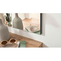 Interliving Garderobe Serie 6012 - Garderobenmöbel-Set anthrazitfarbener Mattlack & Asteiche