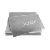 JOOP! Wohndecke Uni Doubleface Graphit & Ash –...