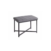 Bank Grau & Schwarz - ca. 59 x 46 cm
