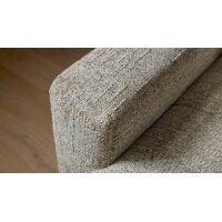 Interliving Sofa Serie 4420 - Ecksofa mit Holzfüßen grausilberner Bezug LRS 19 – Stellfläche ca. 178 x 256 cm