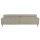 Interliving Sofa Serie 4420 - Ecksofa mit Holzfüßen grausilberner Bezug LRS 19 – Stellfläche ca. 178 x 256 cm