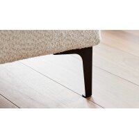 Interliving Sofa Serie 4420 - Ecksofa mit Metallfüßen graubeiger Bezug LRS 19 – Stellfläche ca. 285 x 207 cm