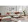 Interliving Sofa Serie 4420 - Ecksofa mit Metallfüßen graubeiger Bezug LRS 19 – Stellfläche ca. 285 x 207 cm