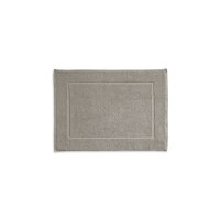 Handtuchserie Ladessa - Badematte silbergraue Baumwolle -...